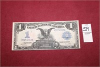 1899 Silver Certificate One Dollar Large Note