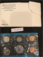1970 U.S Mint Uncirculated Coins