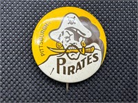 1950s MLB Pin Back Button Pittsburgh Pirates