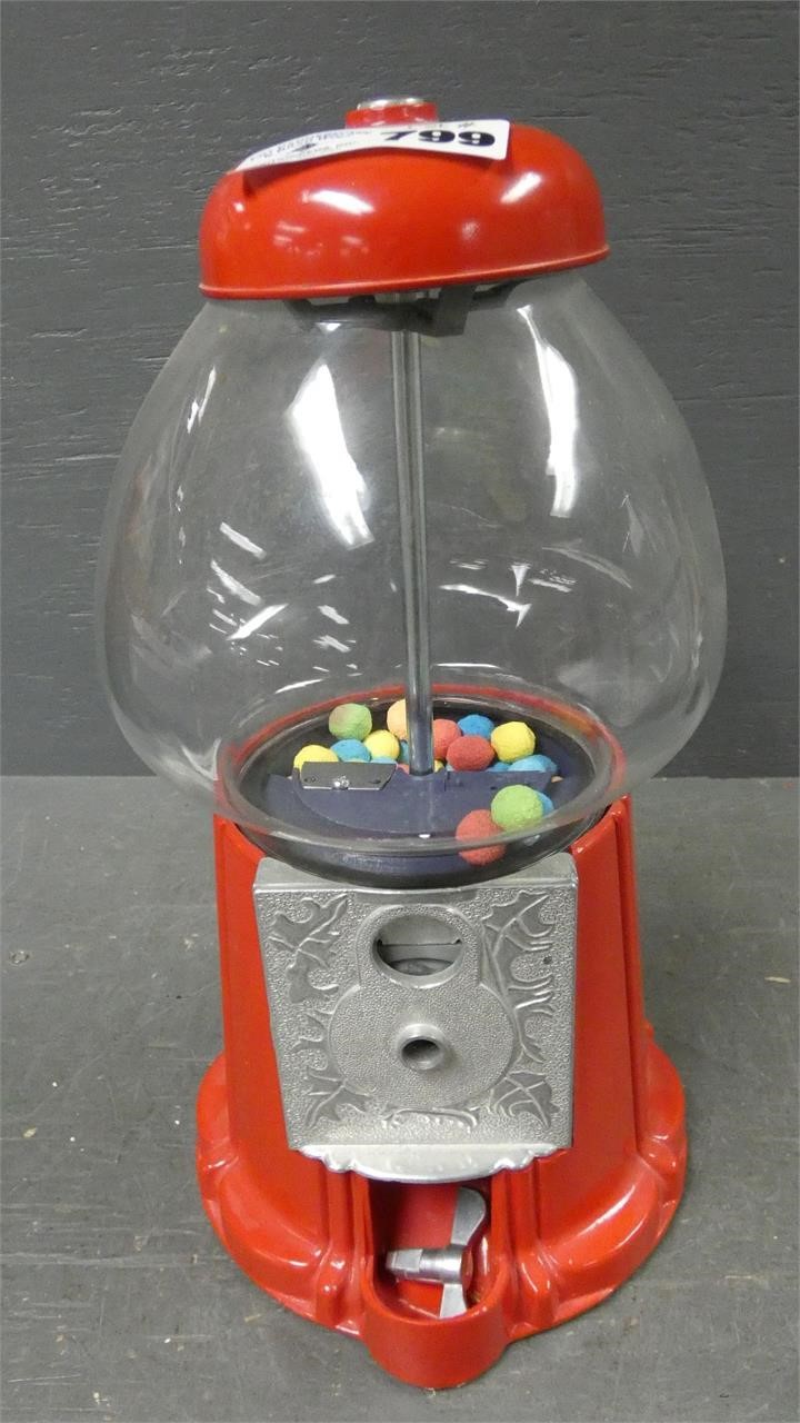 Vintage Bubble Gum Vending Machine
