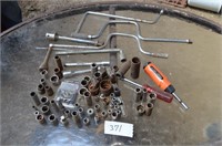 Assorted Sockets & Speed Wrenches