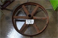 (6) Spoke Metal Wheel
