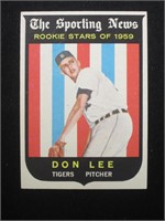 1959 TOPPS #132 DON LEE ROOKIE STAR