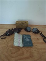 Vintage AIRCO welding goggles and vintage small