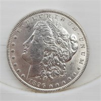 1896-P Morgan Silver Dollar - AU