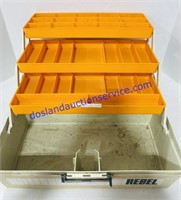 Rebel 600 3-Tray Tackle Box, Broken Clip