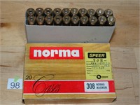 308 Mag Norma Reloads 20ct