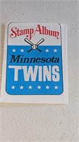 1974 Topps Baseball Stamp Album EX Minnesota