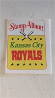 1974 Topps Baseball Stamp Album EX KC Royals