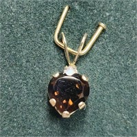 $200 10K  Smokey Quartz Pendant