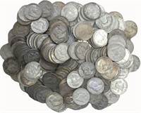 (100) Franklin Half Dollars -90% Silver