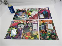 6 comics book Robin II
