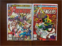 Marvel Comics 2 piece Avengers 204 & 205