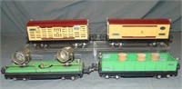 4 Clean Lionel 2800 Series Freight Cars