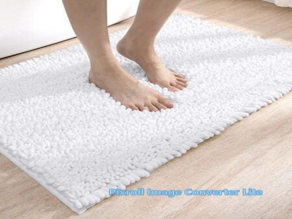 20x32  20x32  OEAKAY Chenille Bath Mat  Non-Slip