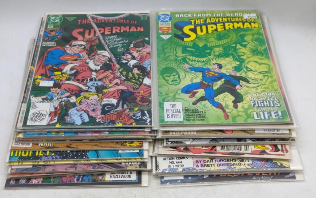 (EF) 26 DC The Adventures of Superman Comics