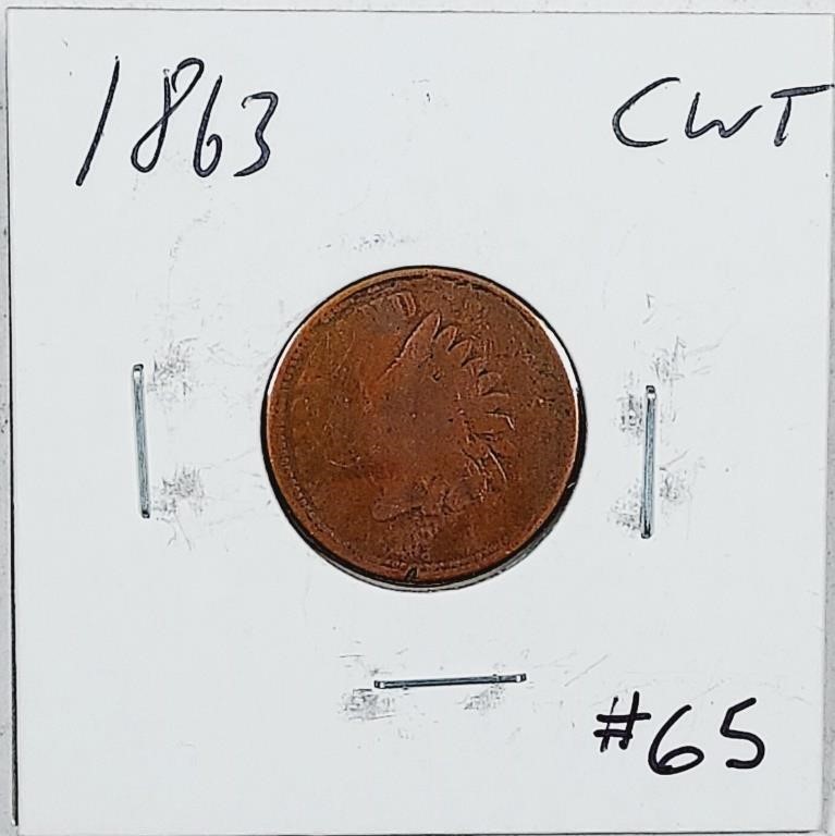 1863  Civil War Token