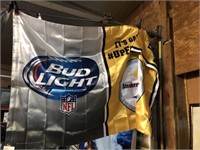 Bud Light Steelers Flag