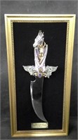 MISTRESS OF THE DRAGONS REALM DAGGER ON DISPLAY
