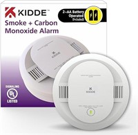 Kidde Smoke & Carbon Monoxide Detector, AA