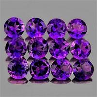 NATURAL INTENSE AAA PURPLE AMETHYST [IF-VVS]