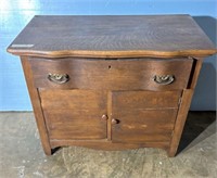 Vintage Victorian Oak Washstand