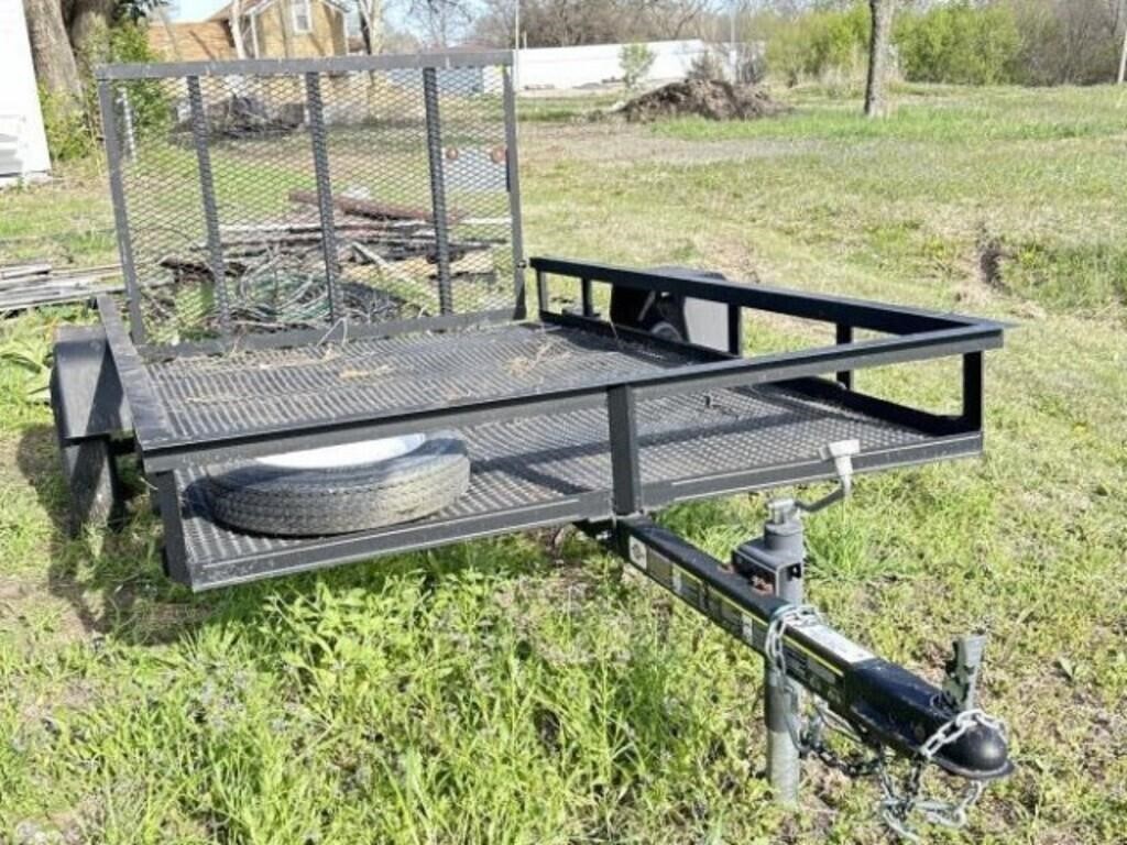 2012 Carry-On Trailer 5' x 8' w/ramp, spare tire