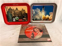 Coca-Cola Trays & Calendar