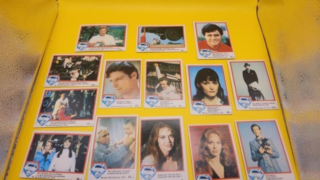 TOPS 1978 Superman trading cards