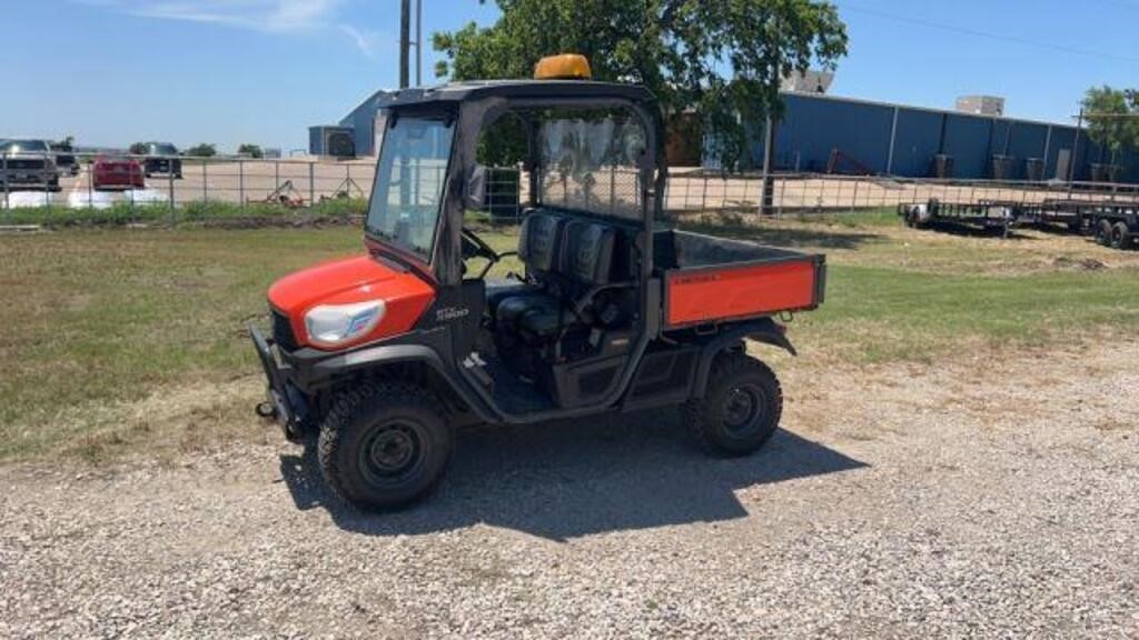 Kubota RTV X900 UTV w/Power Steering, 1606hrs