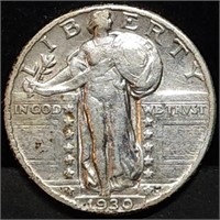 1930 Standing Liberty Silver Quarter