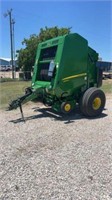 John Deere 460M Round Baler Wrap 540PTO