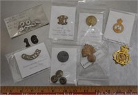 Vintage Military medal dressings, see pics