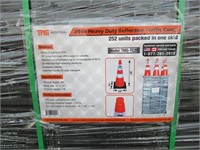 29" Reflective Traffic Cones (Qty 252)