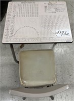 1964 American Seating Temperature Conversion Desk