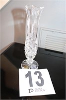 8" Tall Noritake Crystal Vase (R1)