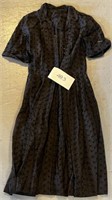 Vtg black dress NL