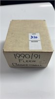 1990/91 Fleer Basketball Box