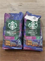 2- 40oz Starbucks ground coffee