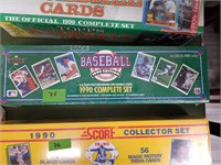 1990 Complete Set Baseball Cards, Unopened