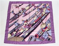 Hermes, "Marche Flottant du Lac Inle II" Scarf