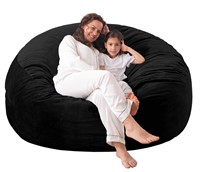 WhatsBedding 3 ft Memory Foam Bean Bag Chairs for