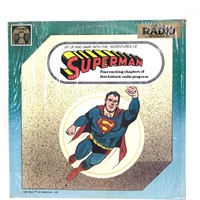 Vinyl Record Superman Radio Shows Good Copy