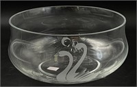 Swan Glass Bowl