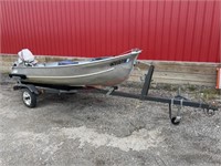 1970 Meyers boats runabout boat, RUNS.  Good unit