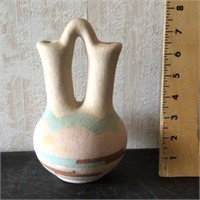 Signed southwest pottery wedding vase