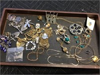 Costume jewelry and pins
