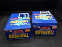 Score 1989 MLB Wax Packs 36 Count x2