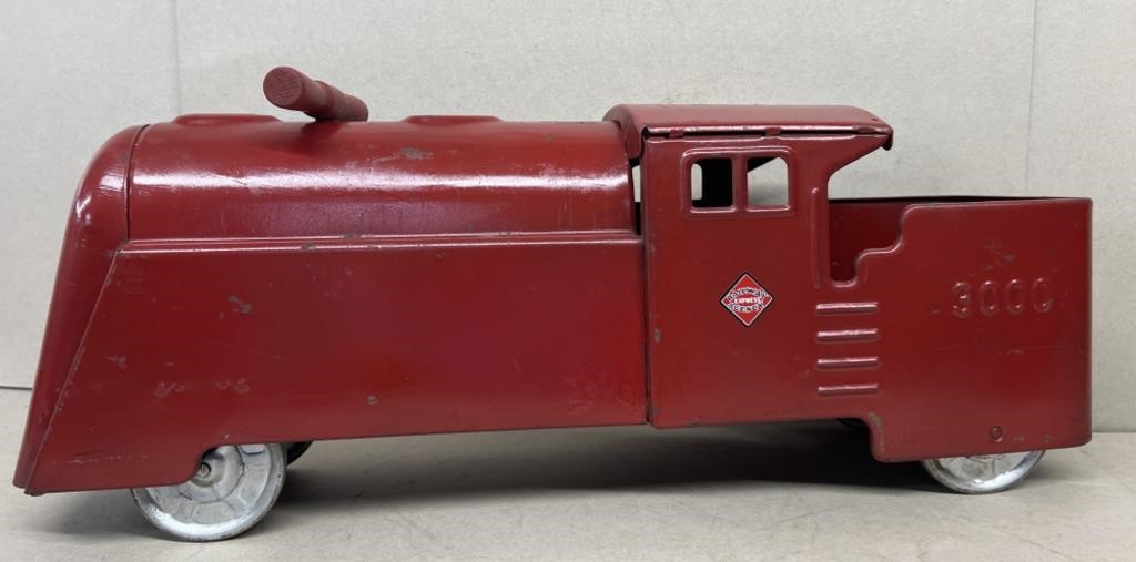 Railway express ride vintage toy train