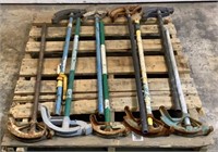 (9) Assorted Manual Conduit Benders